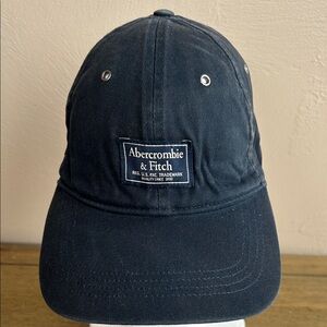 Vintage 90’s Fashion-6 Panel- Grunge- Retro Adjustable Abercrombie & Fitch Cap.
